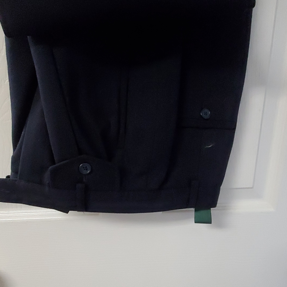 Navy wool pants - Picture 2 of 2